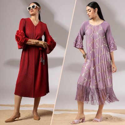 Elegant Anniversary Dress for Wife